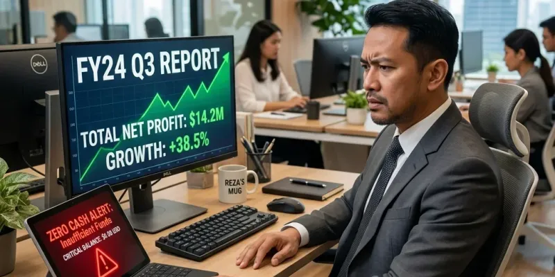 Omzet Ratusan Juta Tapi Kas Kosong? Ini Beda Profit dan Cash Flow!
